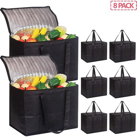 shopping bag with zipper
